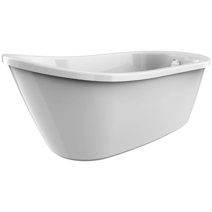 Jacuzzi Arietta 59" Soaking Bathtub for Freestanding Installation with Reversible Drain - Luxe Vanity & Tub