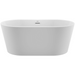 Jacuzzi Celeste 59" Soaking Bathtub for Freestanding Installations with Center Drain Placement - Luxe Vanity & Tub