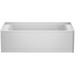 Jacuzzi Signature 60" Three Wall Alcove Acrylic Air / Whirlpool Tub with Right Drain and Overflow - White - Luxe Vanity & Tub