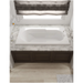 Jacuzzi Signature 60" Drop In Soaking Bathtub with Universal Drain - White - Luxe Vanity & Tub