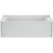 Jacuzzi Signature 60" Three Wall Alcove Acrylic Whirlpool Tub with Left Drain and Overflow - White - Luxe Vanity & Tub