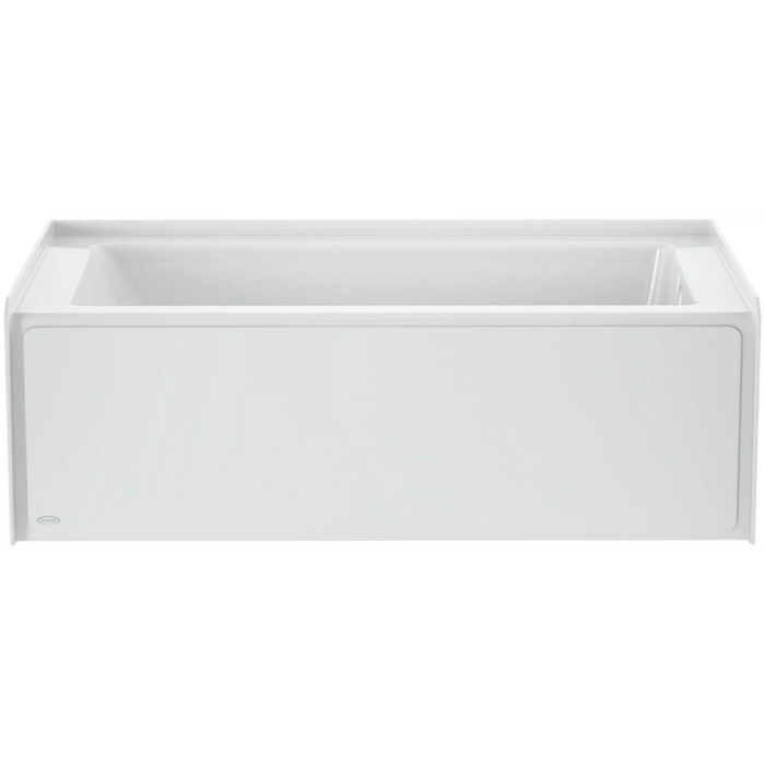 Jacuzzi Signature 60" Skirted Whirlpool Bathtub with Right-Hand Drain - White - Luxe Vanity & Tub