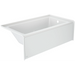 Jacuzzi Signature 60" Skirted Whirlpool Bathtub with Right-Hand Drain - White - Luxe Vanity & Tub