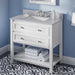 Jeffrey Alexander Adler 36-inch Single Bathroom Vanity Set With Top In Blue From Home Luxury USA