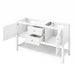 Jeffrey Alexander Adler 60-inch Double Bathroom Vanity Set With Top In White From Home Luxury USA