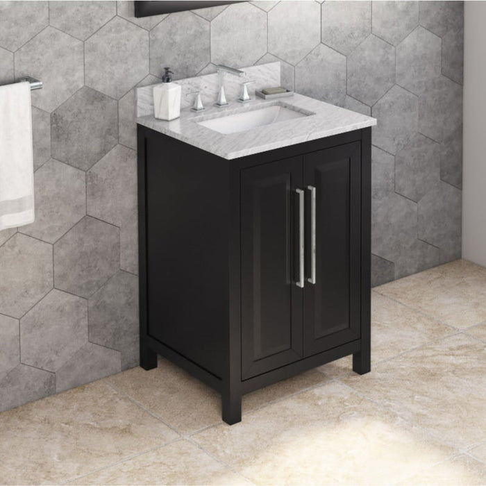 Jeffrey Alexander Cade 24-inch Single Bathroom Vanity Set With Top In Grey From Home Luxury USA