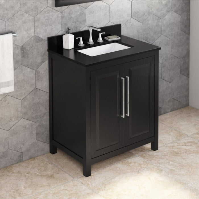 Jeffrey Alexander Cade 30-inch Single Bathroom Vanity Set With Top In Grey From Home Luxury USA