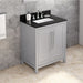 Jeffrey Alexander Cade 30-inch Single Bathroom Vanity Set With Top In White From Home Luxury USA