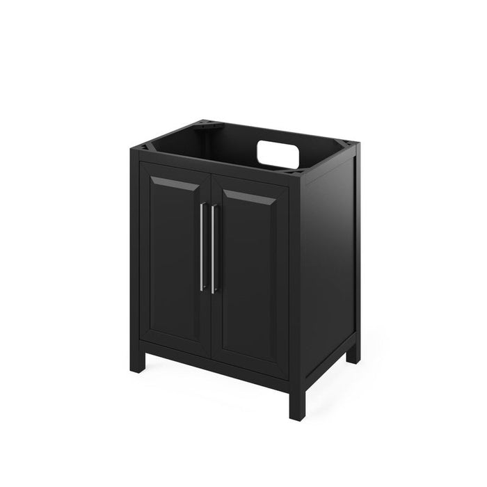 Jeffrey Alexander Cade 30-inch Single Bathroom Vanity Set With Top In Black From Home Luxury USA