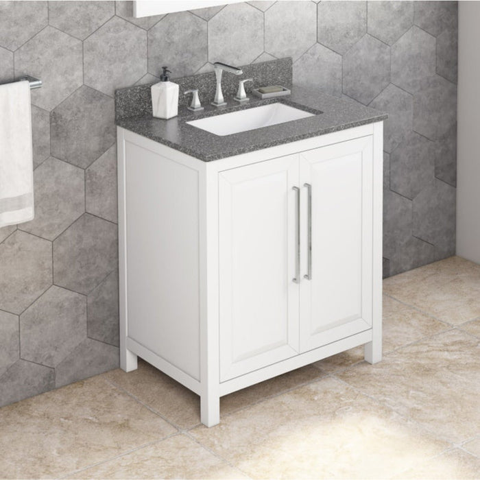 Jeffrey Alexander Cade 30-inch Single Bathroom Vanity Set - Luxe Vanity & Tub