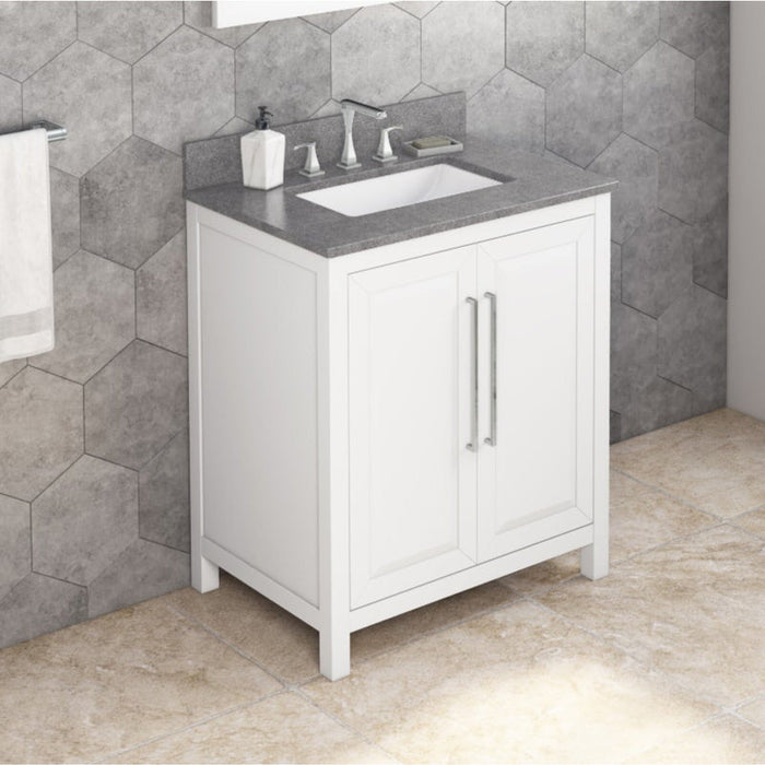 Jeffrey Alexander Cade 30-inch Single Bathroom Vanity Set - Luxe Vanity & Tub