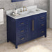 Jeffrey Alexander Cade 48-inch Single Bathroom Vanity Set With Top In Grey From Home Luxury USA