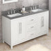 Jeffrey Alexander Cade 60-inch Double Bathroom Vanity Set - Luxe Vanity & Tub