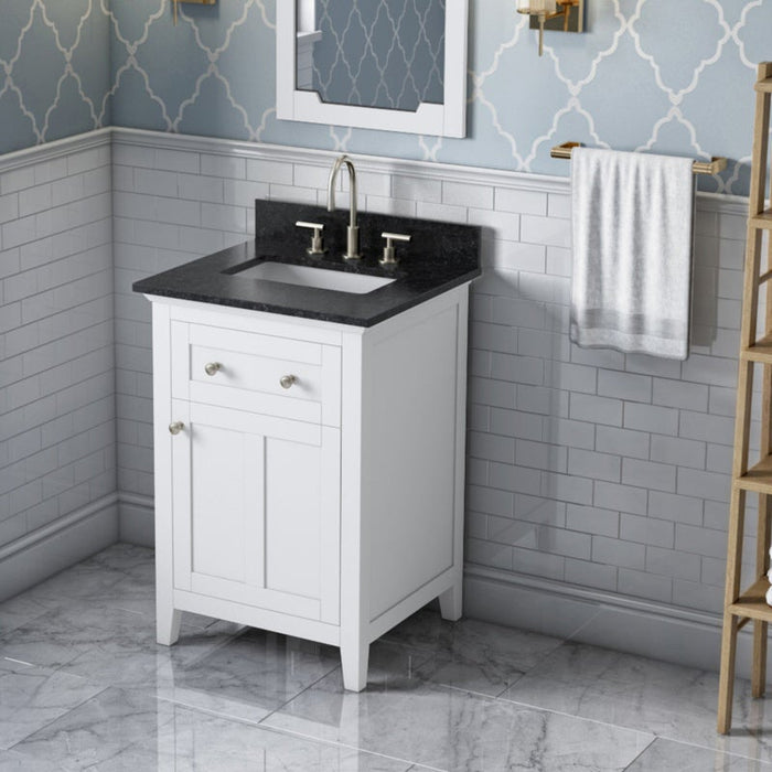 Jeffrey Alexander Chatham 24-inch Bathroom Vanity With Top In White From Home Luxury USA