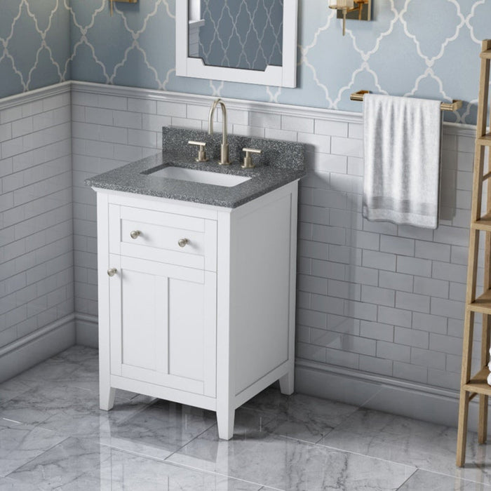 Jeffrey Alexander Chatham 24-inch Bathroom Vanity with Top - Luxe Vanity & Tub