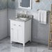 Jeffrey Alexander Chatham 24-inch Bathroom Vanity with Top - Luxe Vanity & Tub