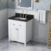 Jeffrey Alexander Chatham 30-inch Bathroom Vanity With Top In Gray From Home Luxury USA