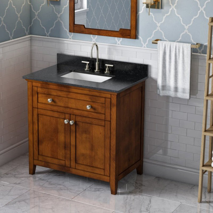 Jeffrey Alexander Chatham 36-inch Bathroom Vanity with Top - Luxe Vanity & Tub