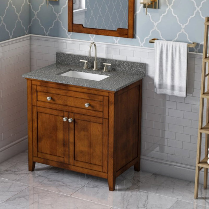 Jeffrey Alexander Chatham 36-inch Bathroom Vanity with Top - Luxe Vanity & Tub