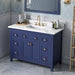 Jeffrey Alexander Chatham 48-inch Bathroom Vanity With Top In Grey From Home Luxury USA