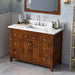 Jeffrey Alexander Chatham 48-inch Bathroom Vanity With Top In White From Home Luxury USA