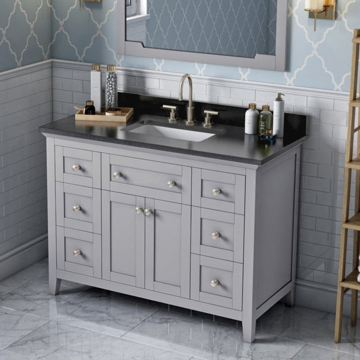 Jeffrey Alexander Chatham 48-inch Bathroom Vanity with Top - Luxe Vanity & Tub