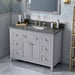 Jeffrey Alexander Chatham 48-inch Bathroom Vanity with Top - Luxe Vanity & Tub