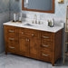 Jeffrey Alexander Chatham 60-inch Single Sink Bathroom Vanity With Top In Grey From Home Luxury USA