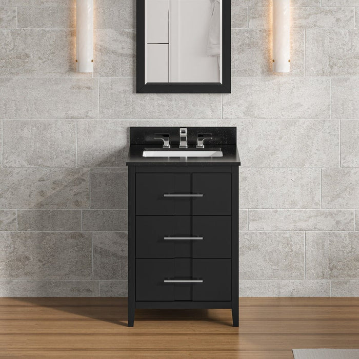 Jeffrey Alexander Katara 24-inch Single Bathroom Vanity With Top In White From Home Luxury USA