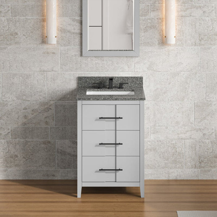 Jeffrey Alexander Katara 24-inch Single Bathroom Vanity with Top - Luxe Vanity & Tub