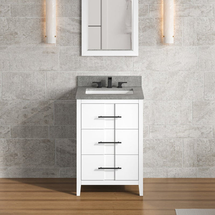 Jeffrey Alexander Katara 24-inch Single Bathroom Vanity with Top - Luxe Vanity & Tub