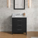 Jeffrey Alexander Katara 30-inch Single Bathroom Vanity With Top In Grey From Home Luxury USA