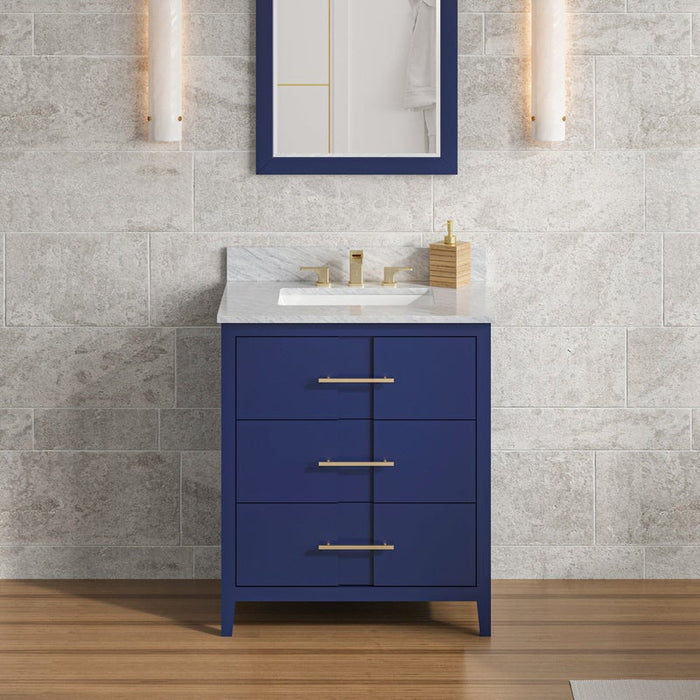 Jeffrey Alexander Katara 30-inch Single Bathroom Vanity with Top - Luxe Vanity & Tub