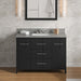 jeffrey alexander katara 42-inch single bathroom vanity with top in white from home luxury usa