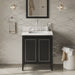 Jeffrey Alexander Percival 30-inch Single Bathroom Vanity With Top In White From Home Luxury USA