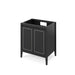 Jeffrey Alexander Percival 30-inch Single Bathroom Vanity With Top In Black From Home Luxury USA