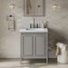 Jeffrey Alexander Percival 30-inch Single Bathroom Vanity With Top In Blue From Home Luxury USA