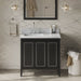 Jeffrey Alexander Percival 36-inch Single Vanity with Top - Luxe Vanity & Tub