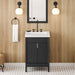 Jeffrey Alexander Theodora 24-inch Bathroom Vanity with Top - Luxe Vanity & Tub