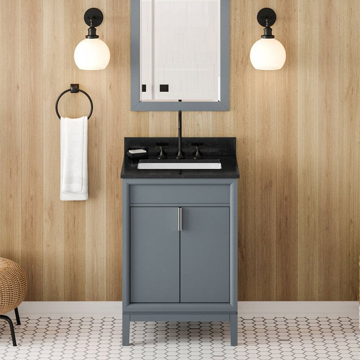 jeffrey alexander theodora 24-inch single bathroom vanity with top in blue from home luxury usa