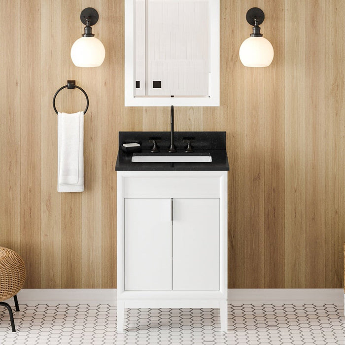 jeffrey alexander theodora 24-inch single bathroom vanity with top in grey from home luxury usa