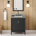 jeffrey alexander theodora 30-inch single bathroom vanity with top in white from home luxury usa