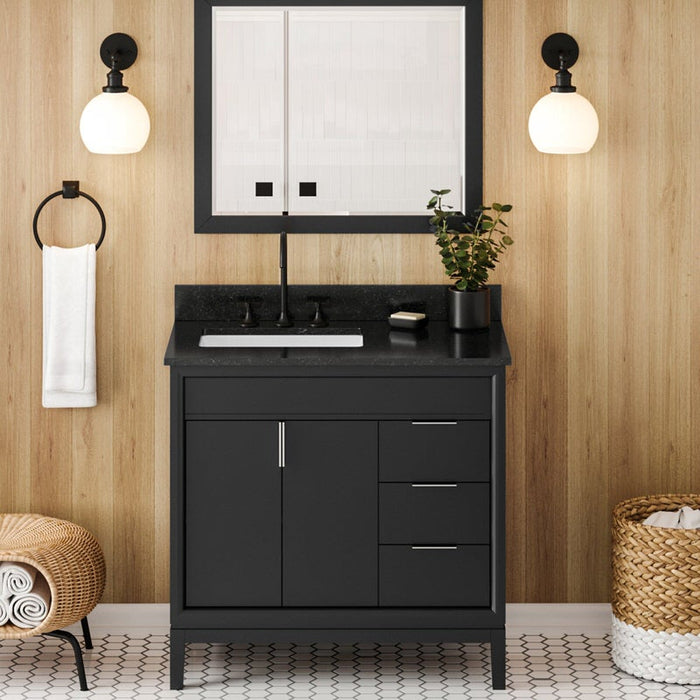 jeffrey alexander theodora 36-inch single bathroom vanity with top in grey from home luxury usa