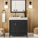 jeffrey alexander theodora 36-inch single bathroom vanity with top in white from home luxury usa