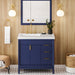 Jeffrey Alexander Theodora 36-inch Bathroom Vanity with Top - Luxe Vanity & Tub