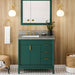 jeffrey alexander theodora 36-inch single bathroom vanity with top in blue from home luxury usa