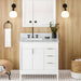 jeffrey alexander theodora 36-inch single bathroom vanity with top in grey from home luxury usa