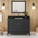 jeffrey alexander theodora 48-inch bathroom vanity with top in grey from home luxury usa