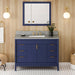 Jeffrey Alexander Theodora 48-inch Bathroom Vanity with Top - Luxe Vanity & Tub