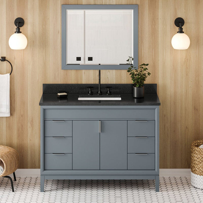 Jeffrey Alexander Theodora 48-inch Bathroom Vanity with Top - Luxe Vanity & Tub